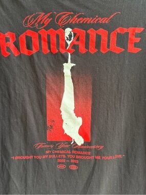 🍒💣 My Chemical Romance band t-shirt